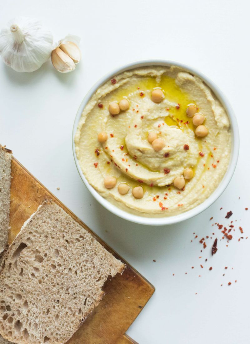 Hummus aux olives