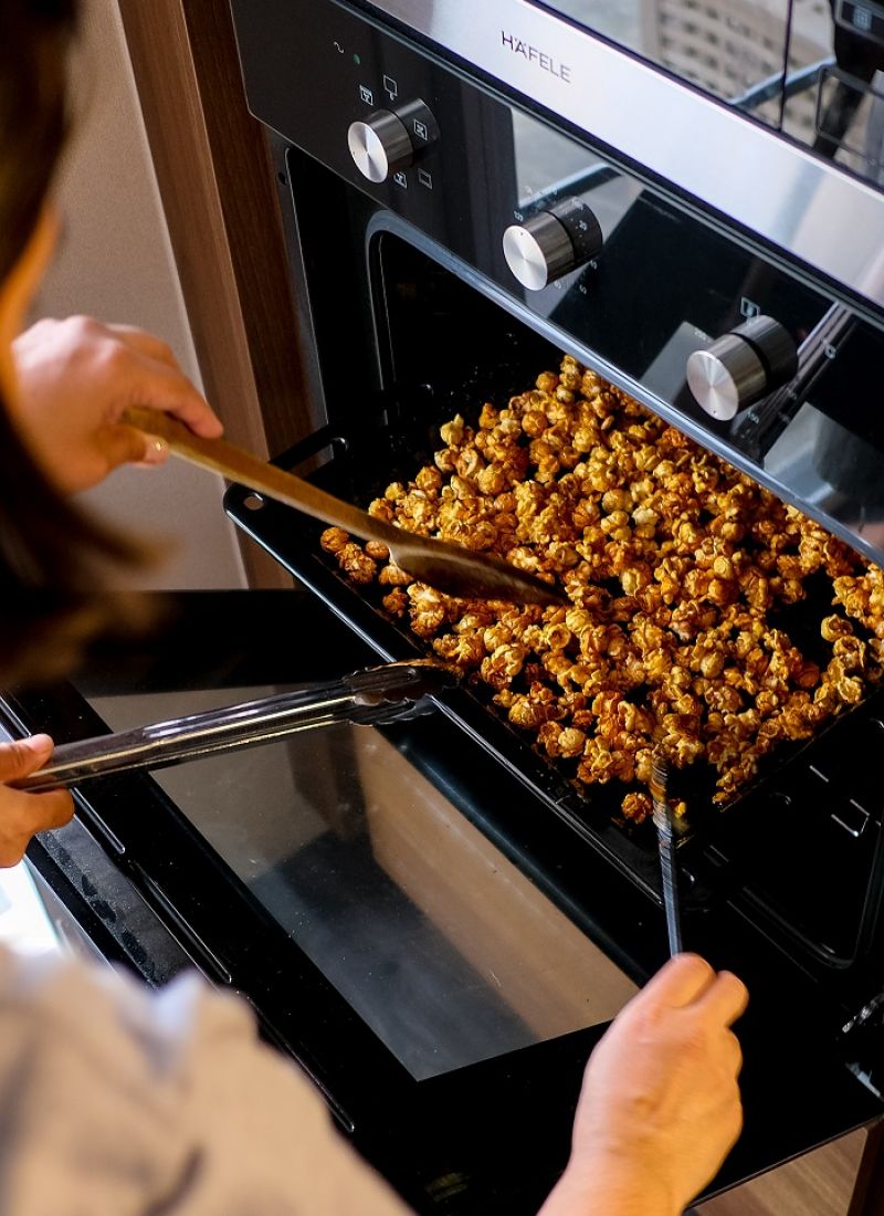 Popcorn façon Reese végane