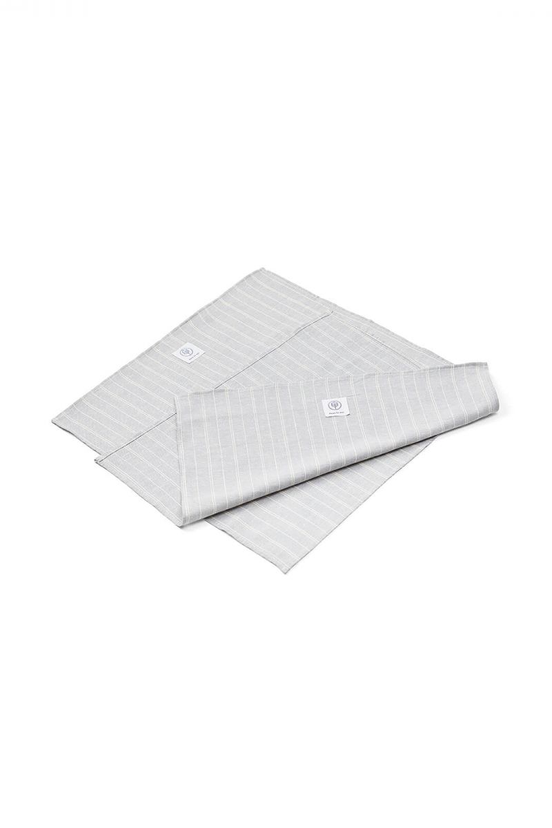 Serviettes de table - Bleu - Paquet de 2 | Dans le sac