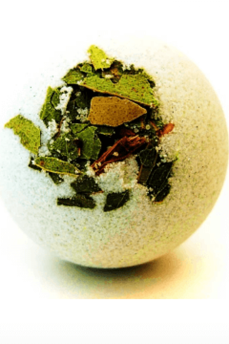 Bombe de bain - eucalyptus et sapin | Le jardin de Julie