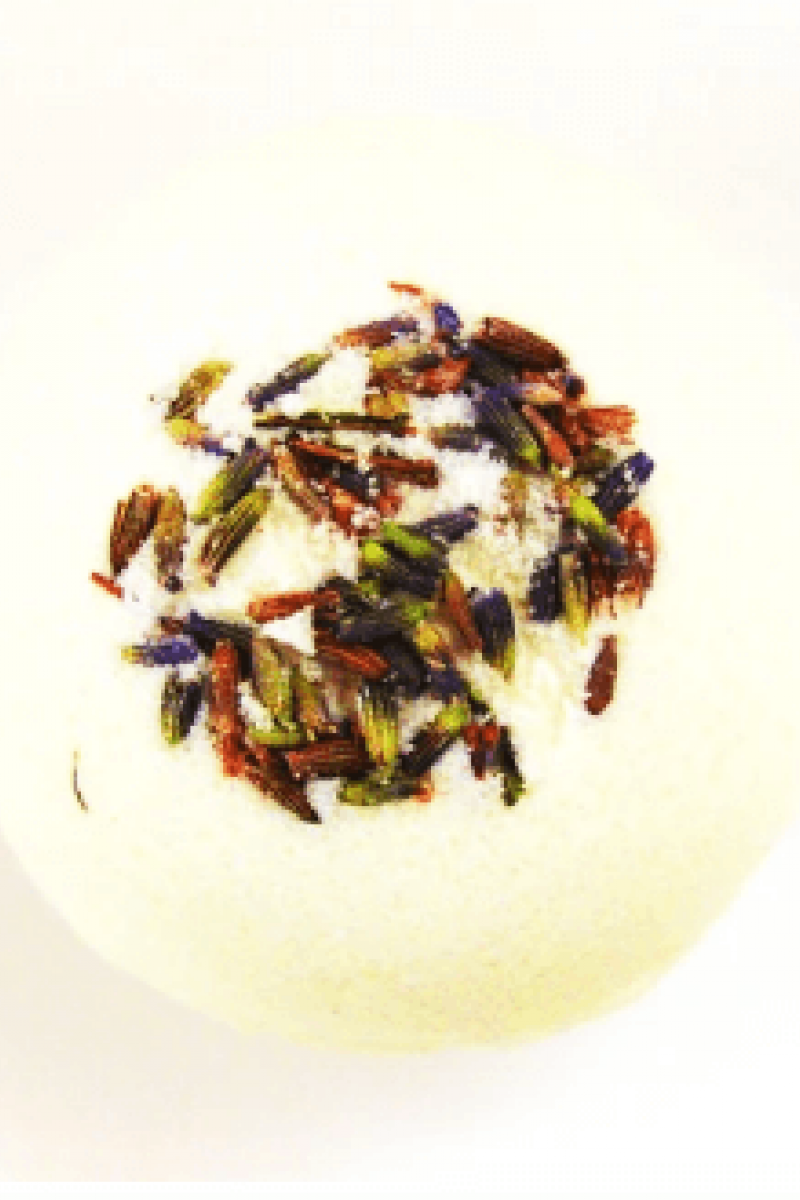 Bombe de bain - lavande | Le jardin de Julie