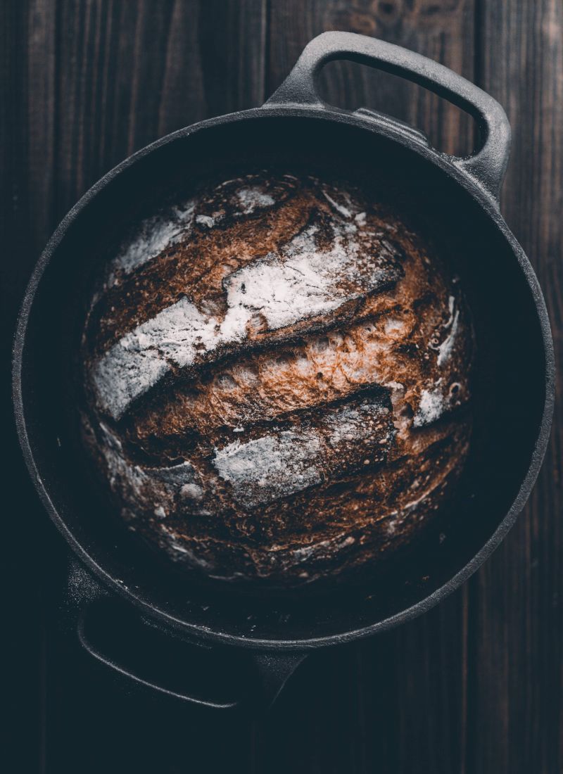 Pain maison à la poêle