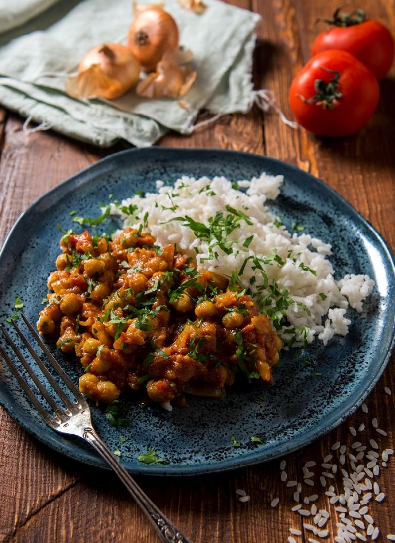 Pois chiche style poulet au beurre