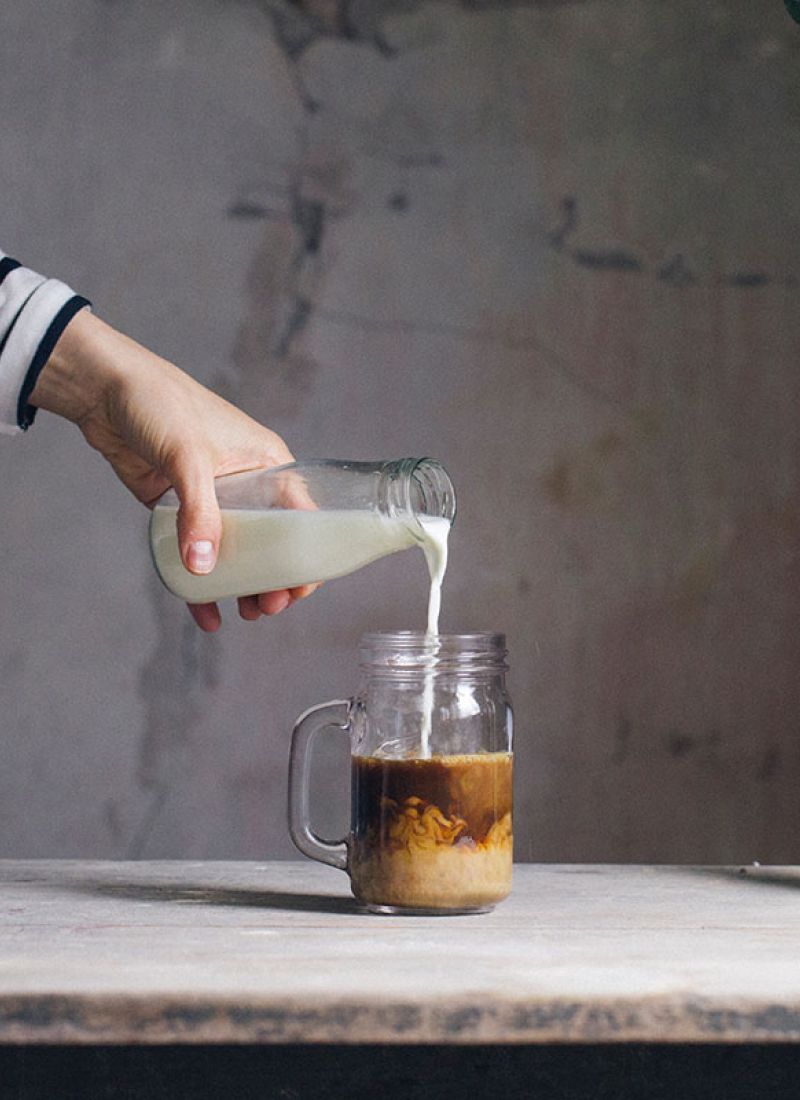 Crème à café à la citrouille épicée
