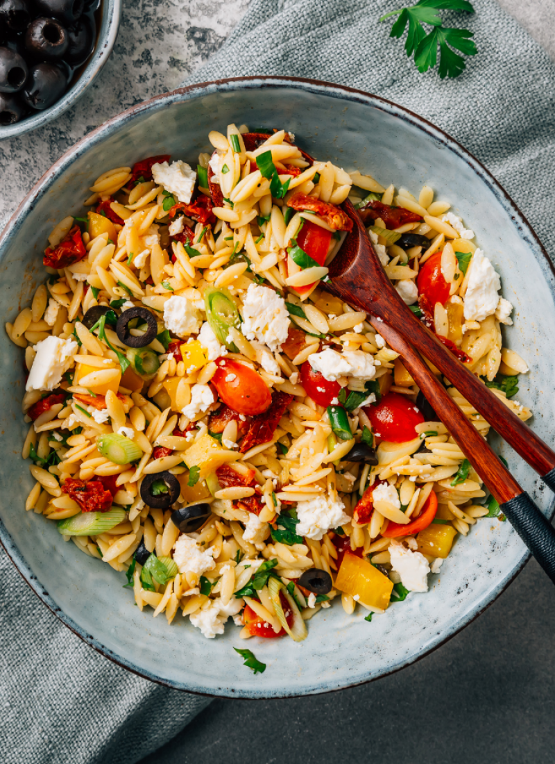 Salade d'orzo | Signé Caméline